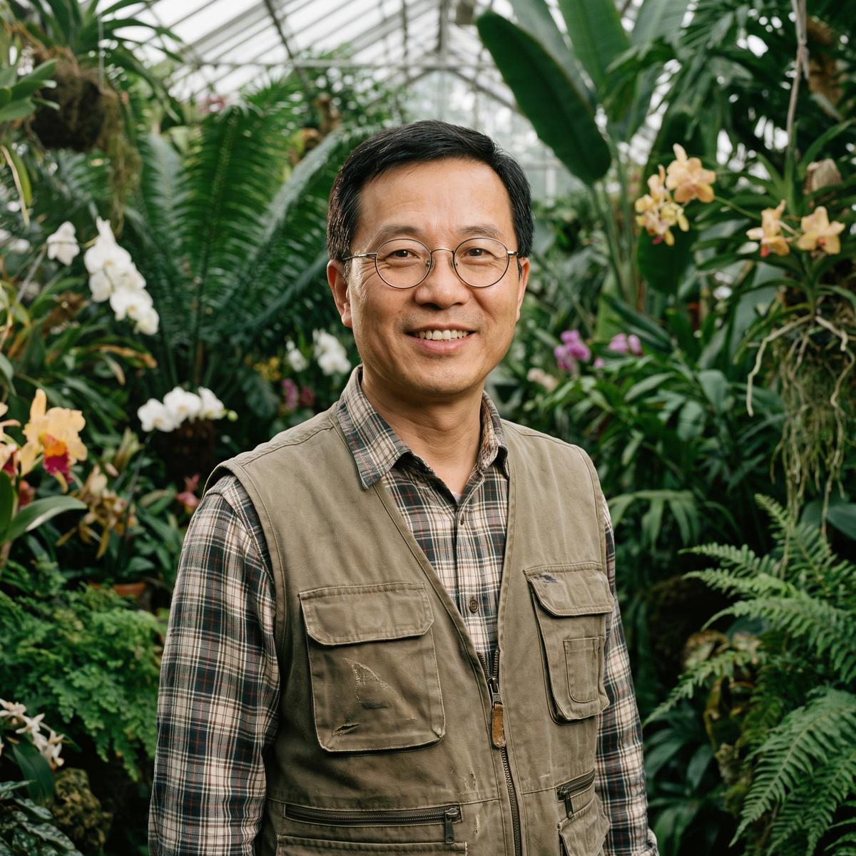 黑丝植物专家-林建国