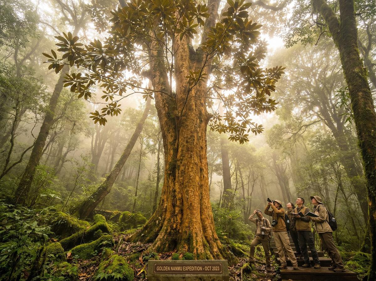 黑丝视频-千年金丝楠木探秘视频